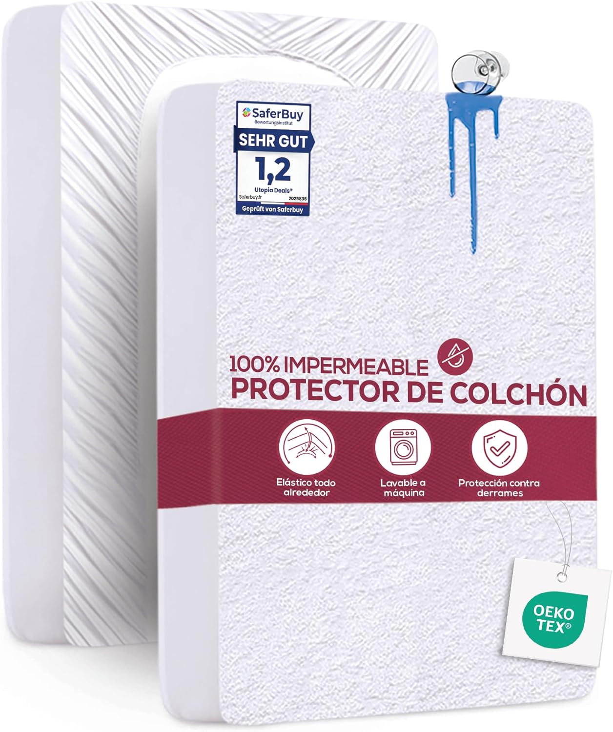 Colchón impermeable Utopia Bedding