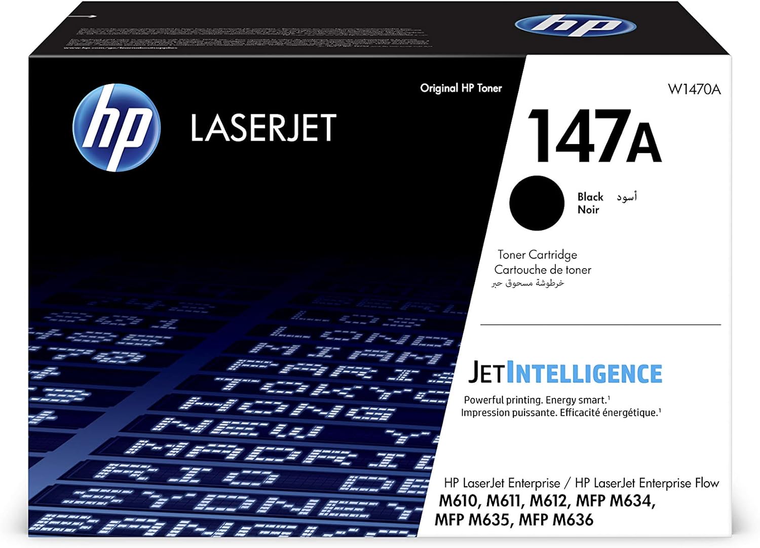 Tóner Original HP 147A W1470A Negro