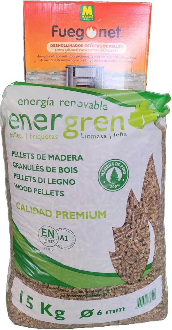 15 kg pellet bag with ENplus