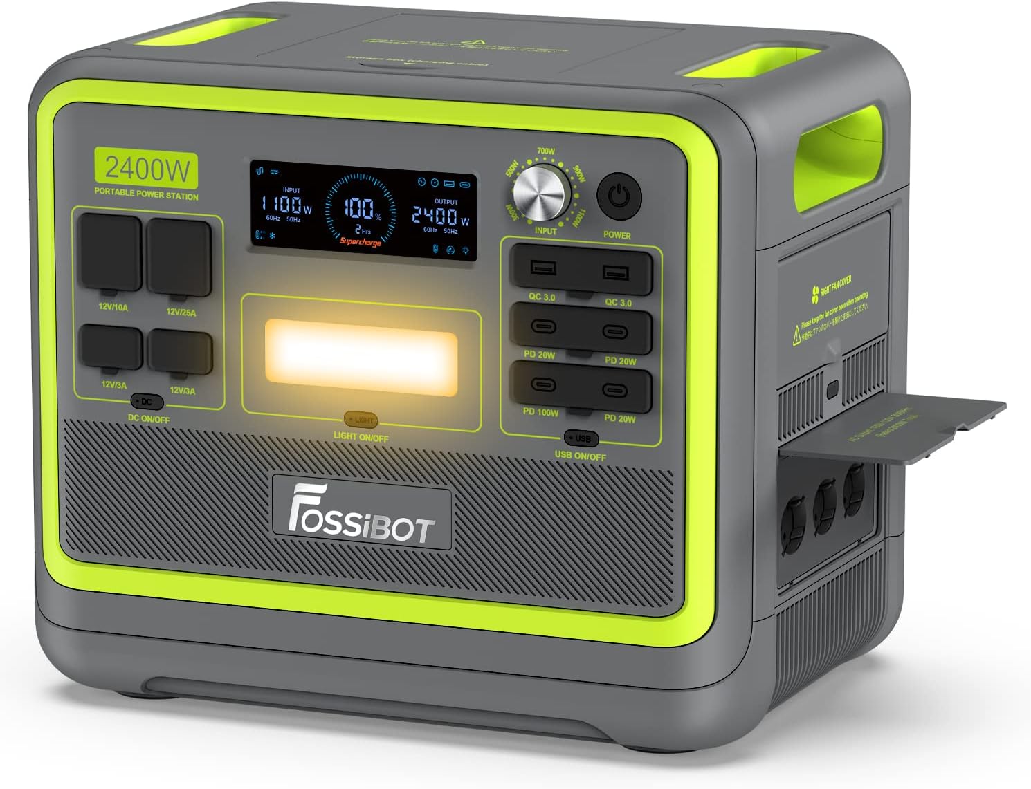 FOSSiBOT F2400 Lifepo4 Portátil