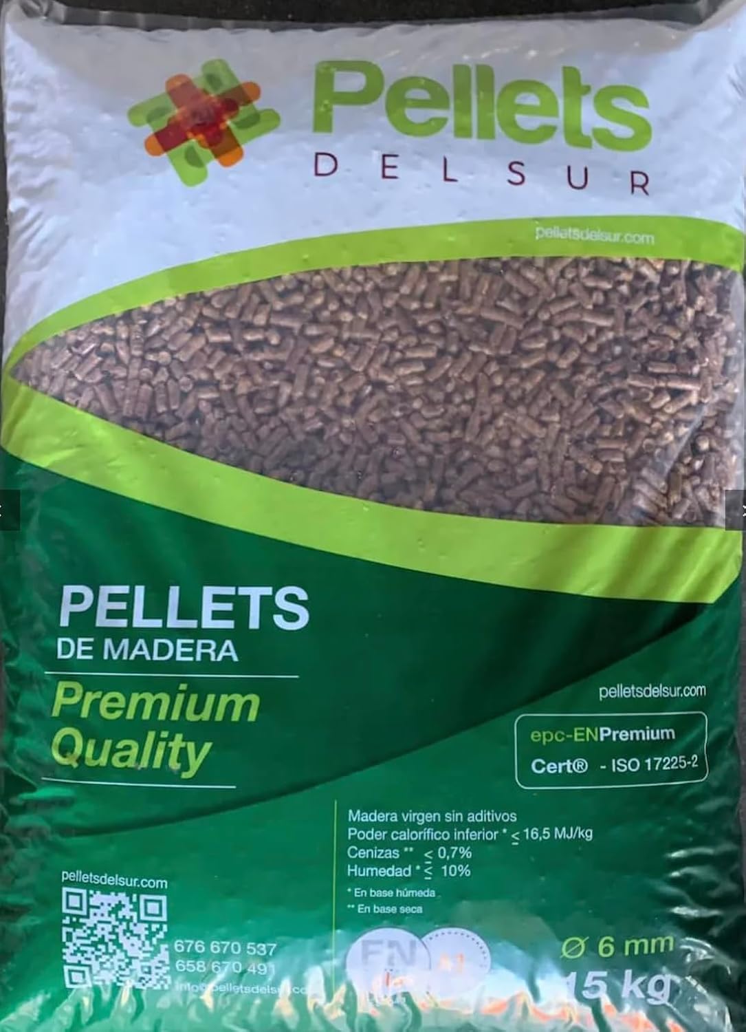 Pellet Bag 15 kg Pellets for