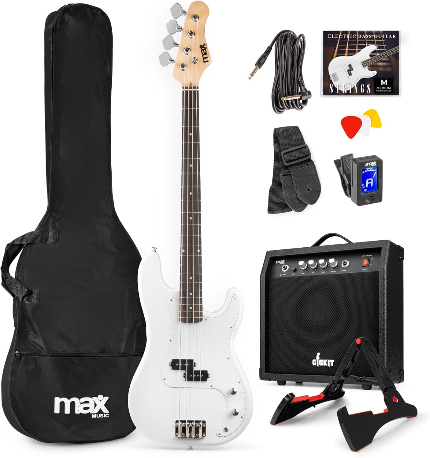 Max GigKit Completo Blanco Eléctrico
