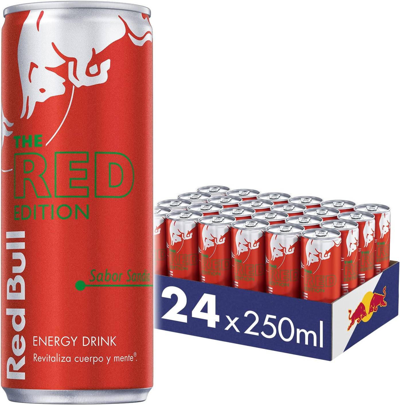 Bebida energética Red Bull, sandía,