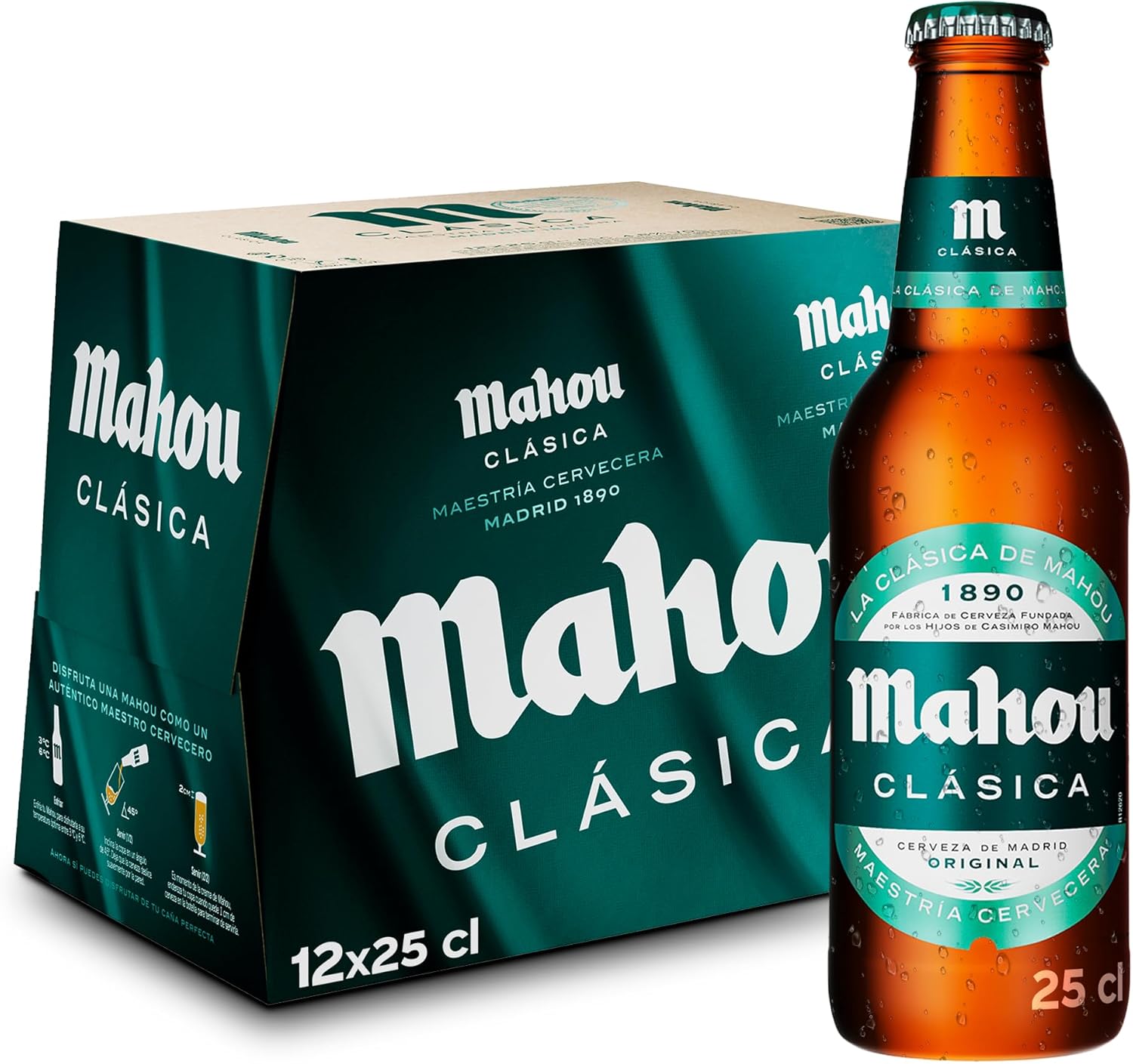 Mahou Cerveza Dorada Clásica, Mahou Cerveza Dorada Clásica,