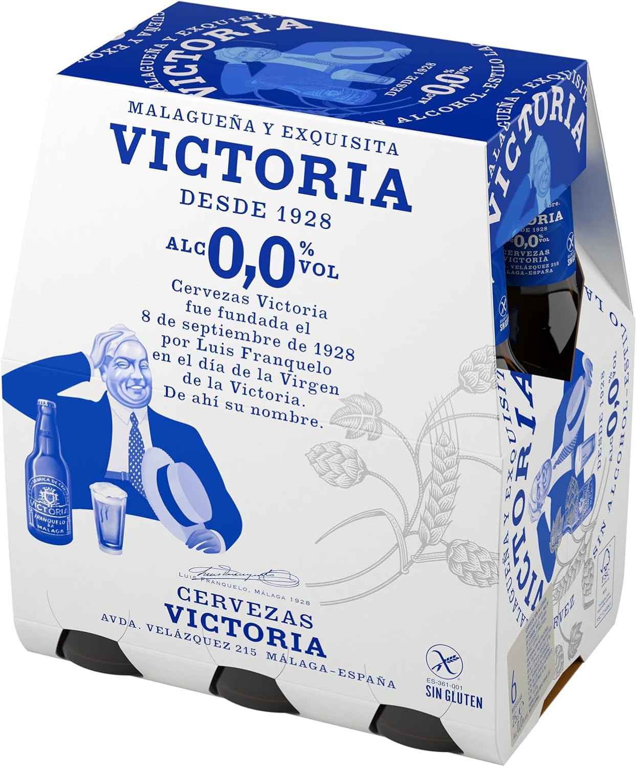 Victoria - Cerveza Lager sin