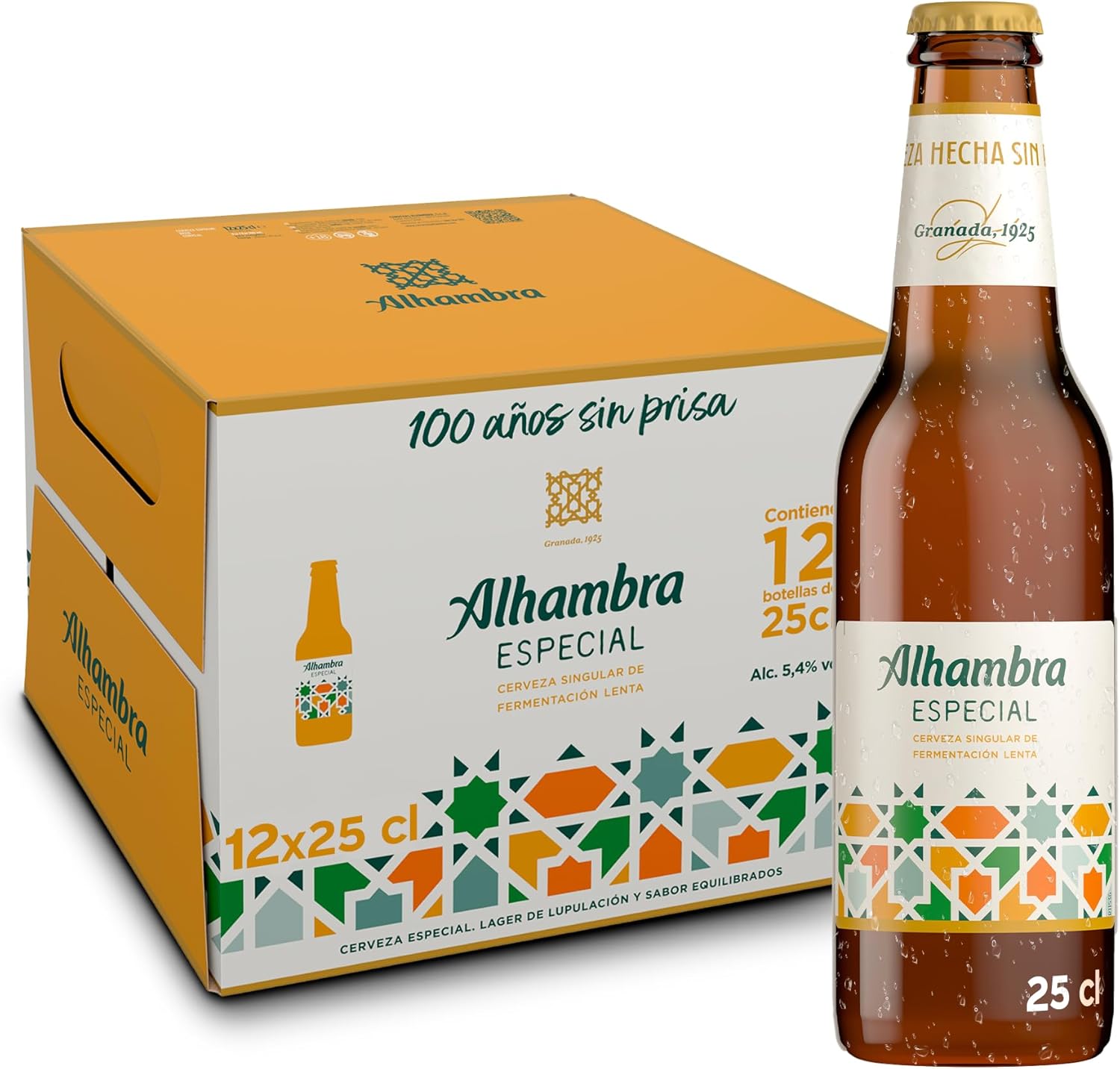 Especial Alhambra, Pack 12 Botellas x Especial Alhambra, Pack 12 Botellas x