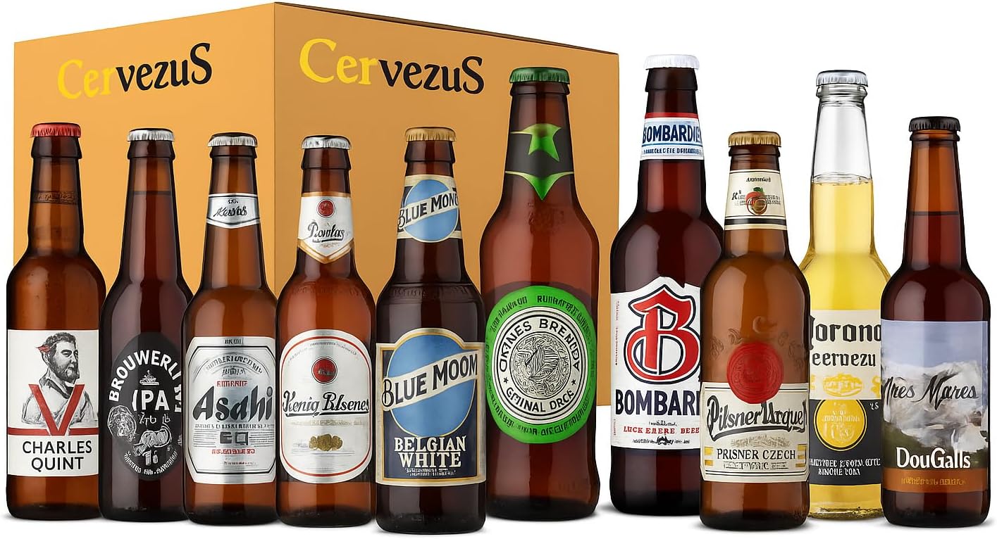 Set de Cerveza Mundial (10 Variedades) -