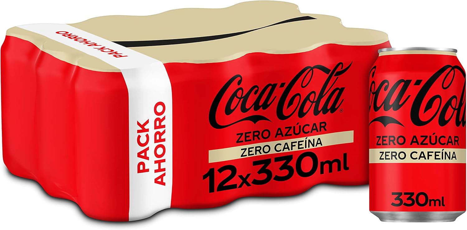 Coca-Cola Cero Azúcar Cero Cafeína,