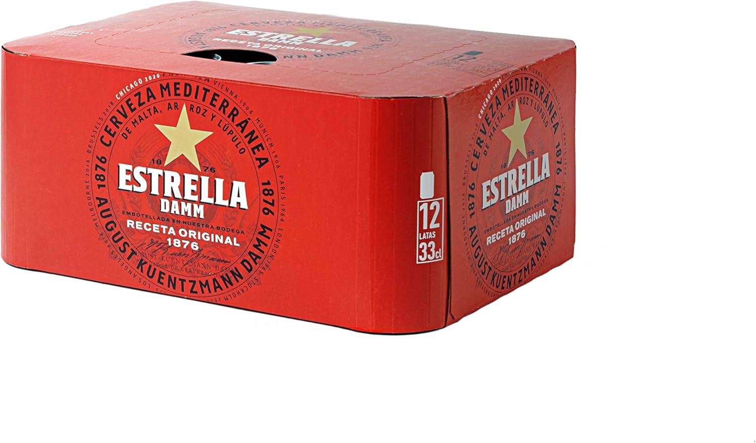 Cerveza Damm Star Pack 12 Latas 33cl