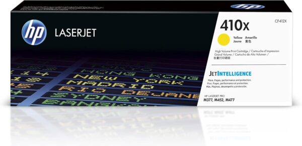 HP 410X CF412X Amarillo Alta Capacidad HP 410X CF412X Amarillo Alta Capacidad