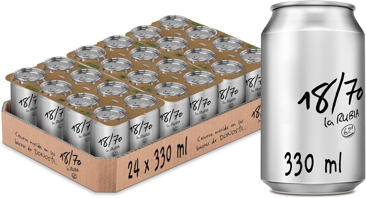 18/70 Pack Especial Cerveza La Blonde 18/70 Pack Especial Cerveza La Blonde