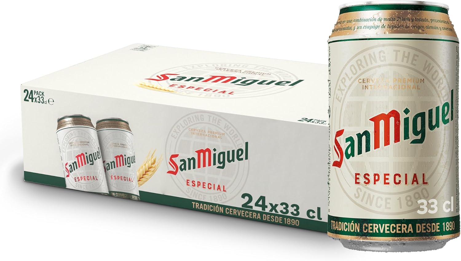 Cerveza Especial San Miguel, Pack 24
