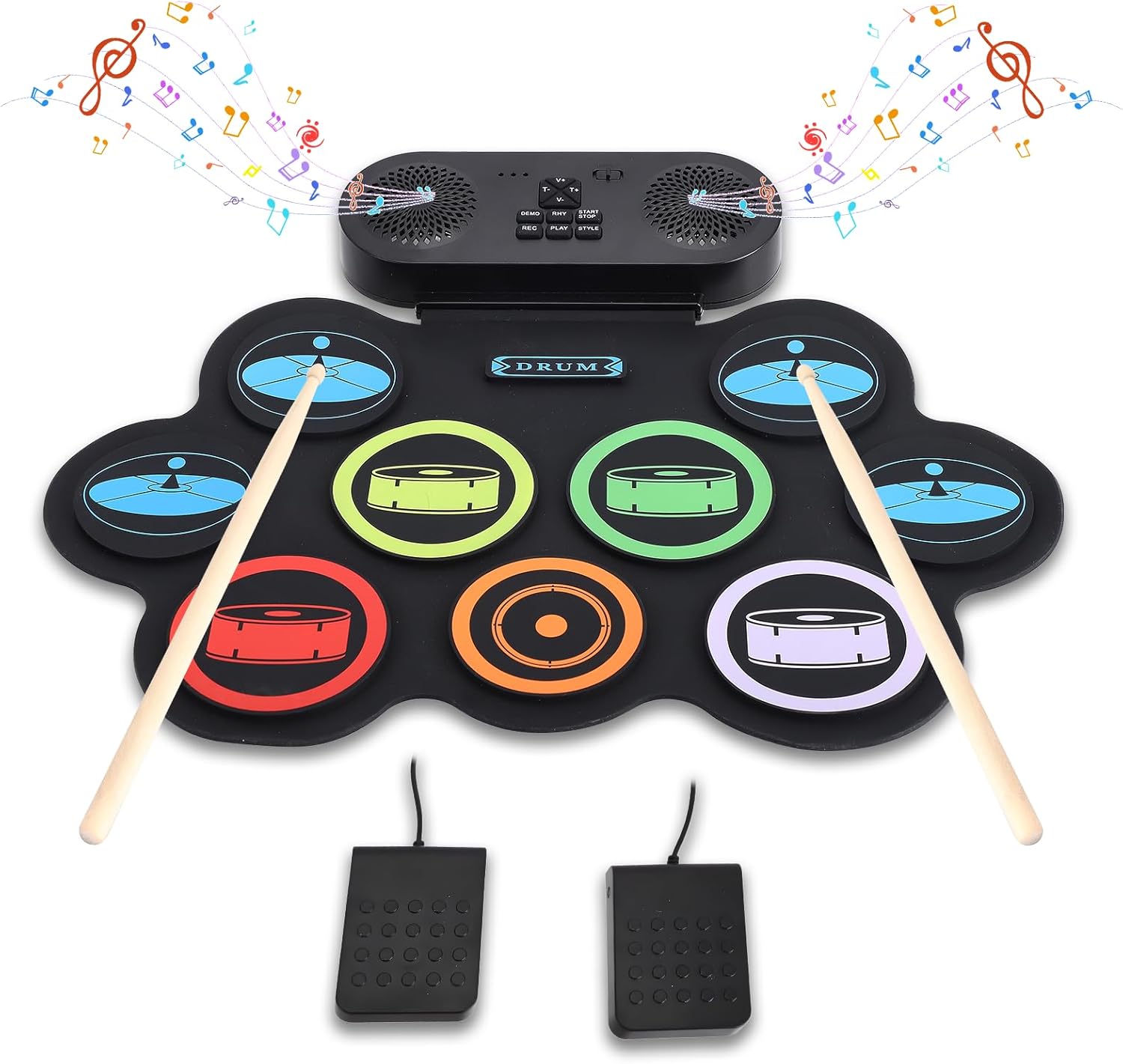 Batería Electrónica Infantil con 9