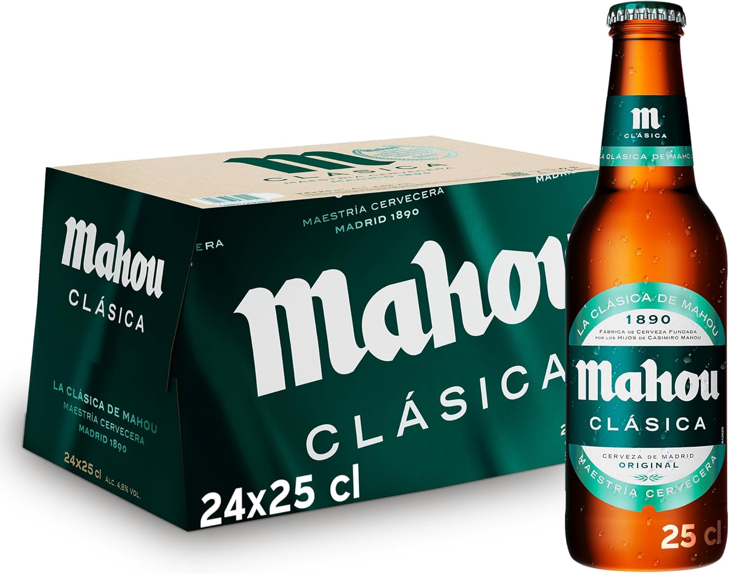 Mahou Classic, Pack 24 Botellas x