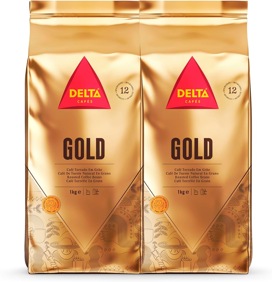 Delta Cafés - Café en Grano de Oro -