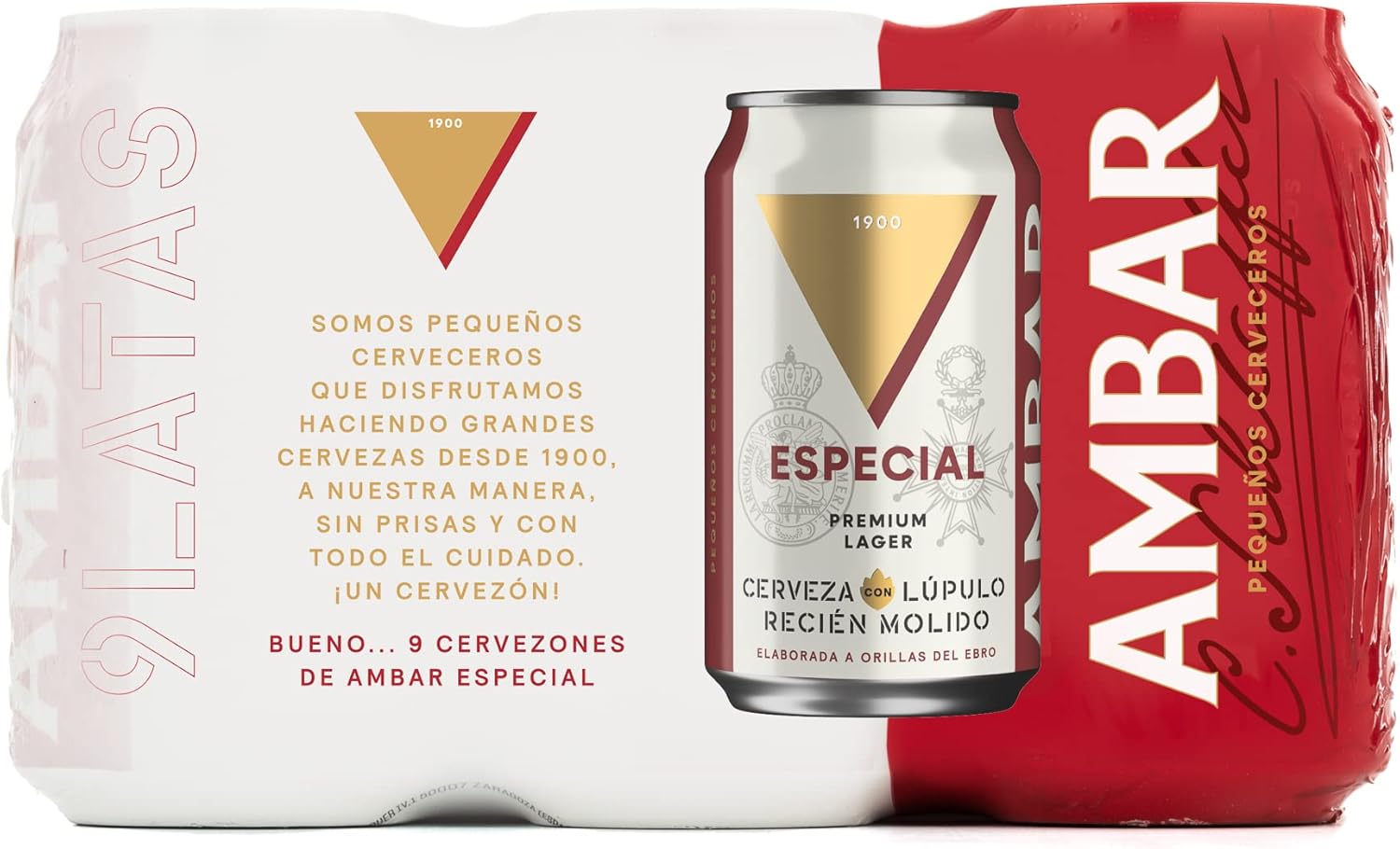 Especial Ámbar – Pack 9 latas x 33cl