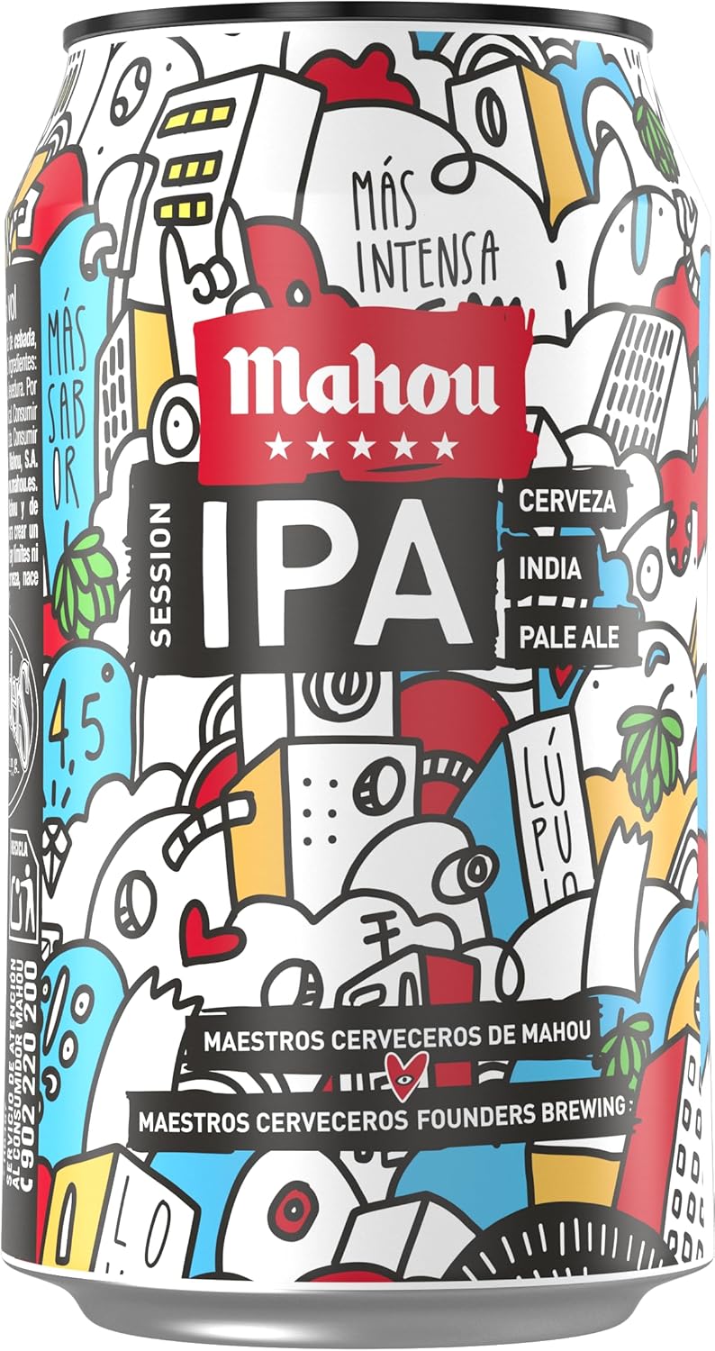Mahou 5 Estrellas Sesión IPA India Mahou 5 Estrellas Sesión IPA India