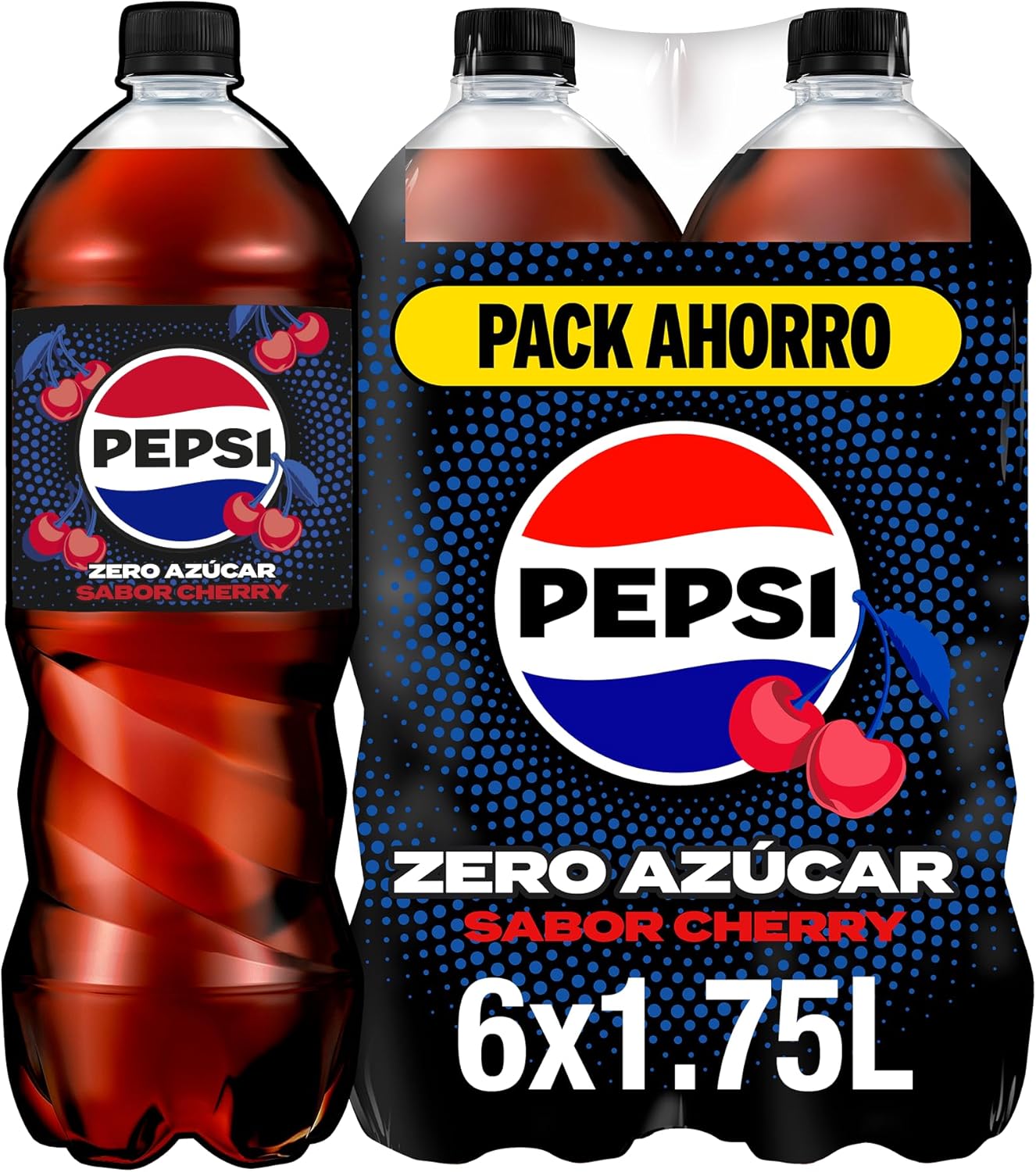 Pepsi Zero Cereza Cola Cero Azúcar Pepsi Zero Cereza Cola Cero Azúcar