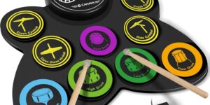 Juego de almohadillas de batería electrónica CAHAYA: Juego de almohadillas de batería electrónica CAHAYA: