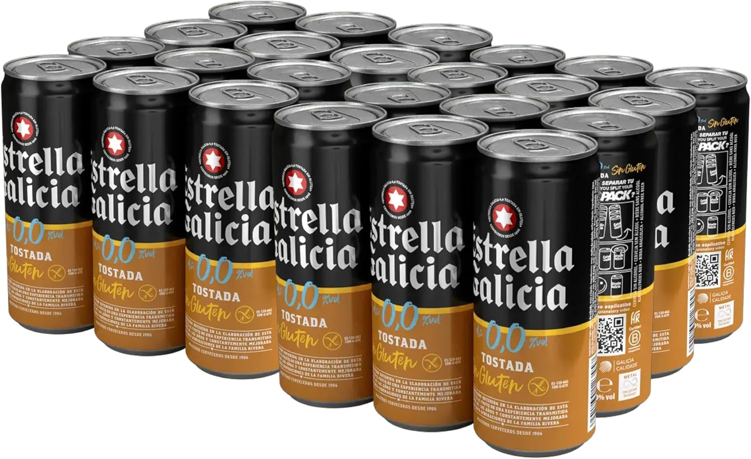 Estrella Galicia 0.0 Sin Gluten Estrella Galicia 0.0 Sin Gluten