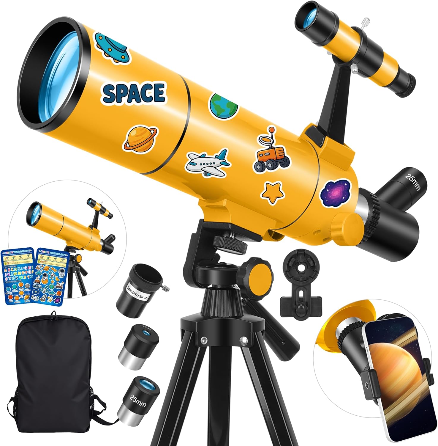 Telescopio astronómico profesional