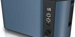 Arendo - Tostadora 4 rebanadas con largo Arendo - Tostadora 4 rebanadas con largo