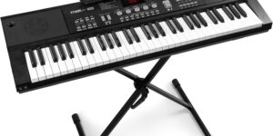 Teclado de piano MAX KB15 de 61 teclas