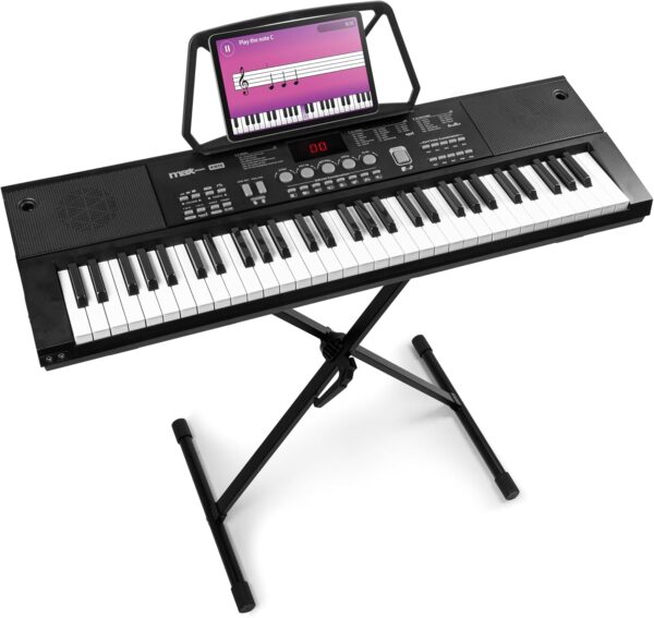 Teclado de piano MAX KB15 de 61 teclas