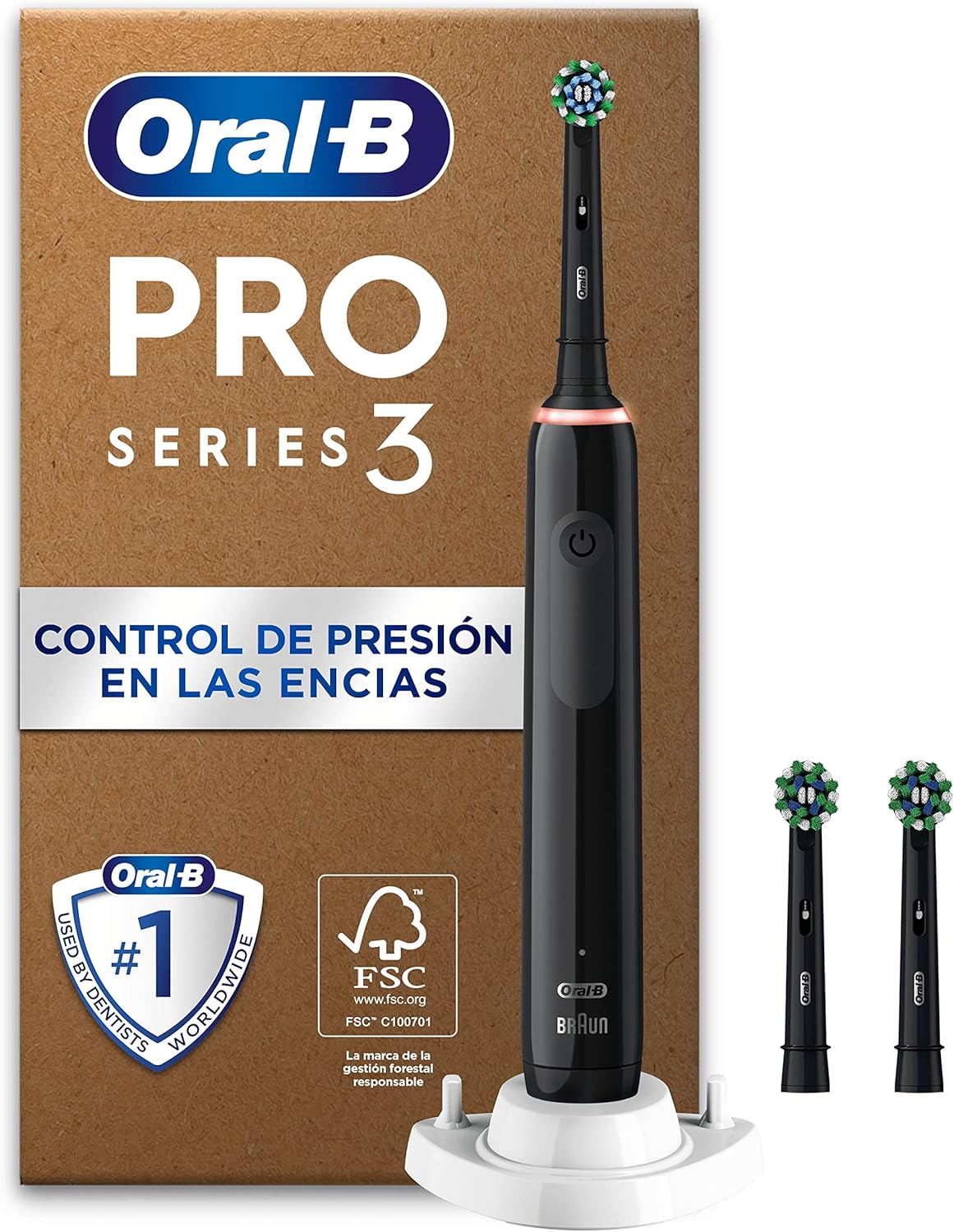 Oral-B Pro 3 Negro Eléctrico