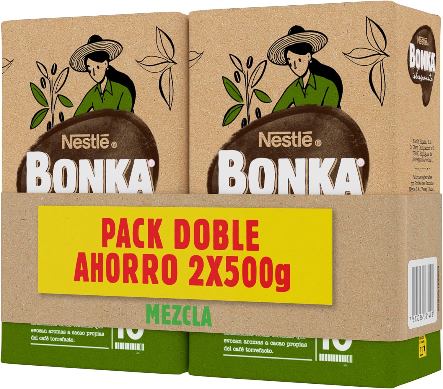 Mezcla de Café Molido Bonka 2 x 500 g