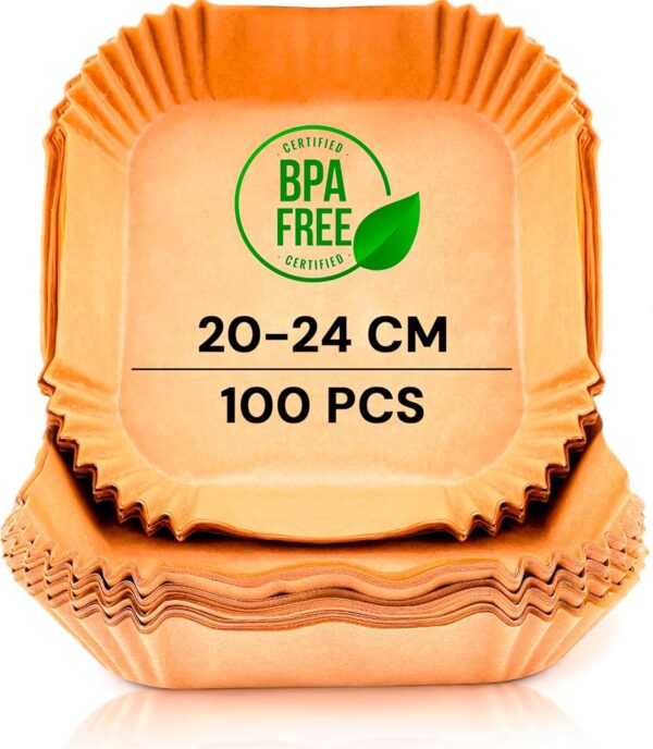 edihome, papel para freidora de aire, freidora de aire