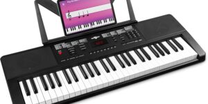 Teclado de piano MAX Rhapsody54 con Teclado de piano MAX Rhapsody54 con