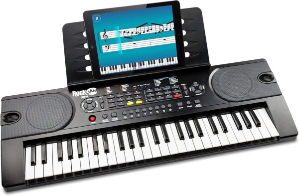 Piano RockJam con teclado de 49 teclas
