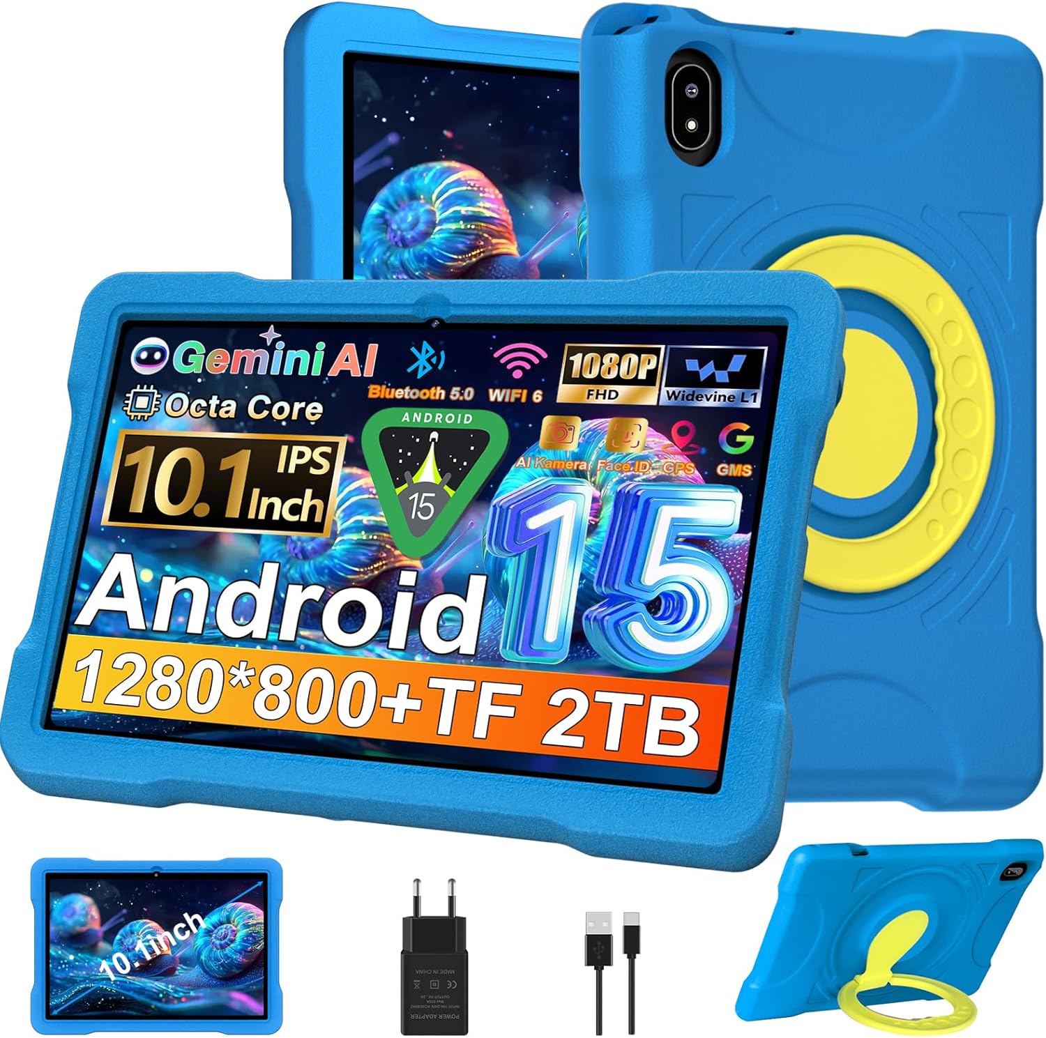 Tableta Android de 10 pulgadas con 20 GB