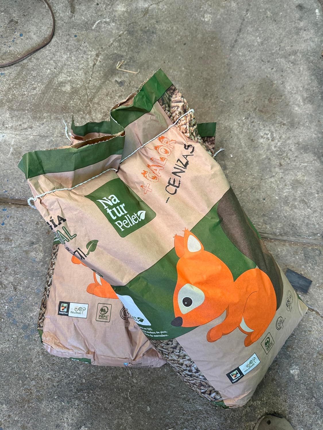 Pellet NaturPellet for stoves and