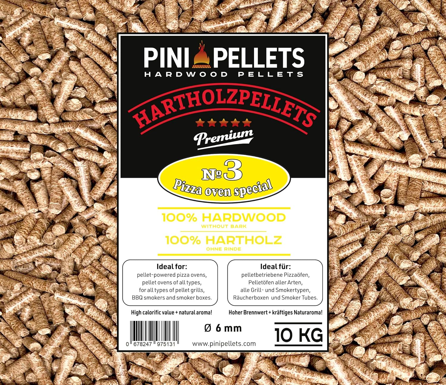 PINI Hardwood Pellets №3 Special PINI Hardwood Pellets №3 Special