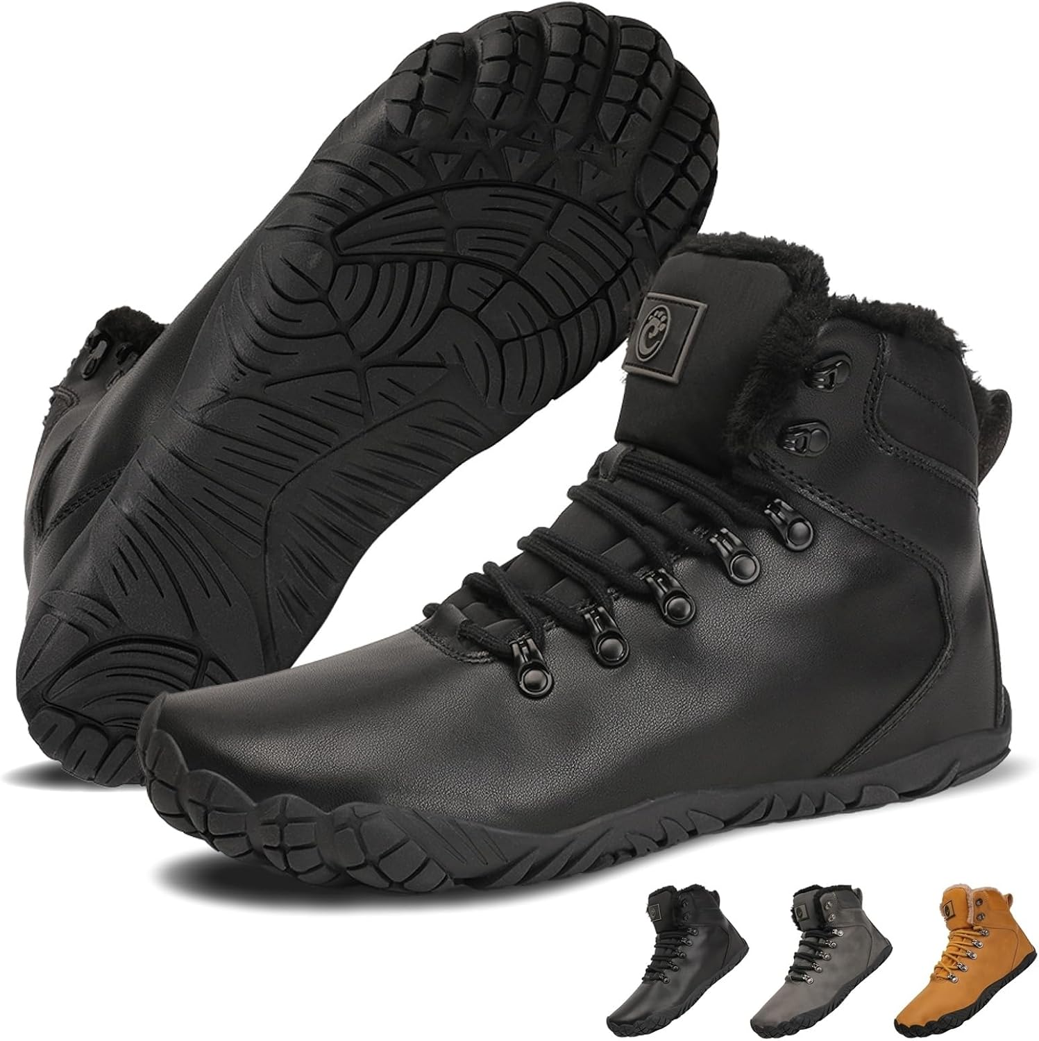 Botas-Descalzas-Tobillo-Calido-De-Invierno.jpg Botas Descalzas Tobillo Cálido De Invierno