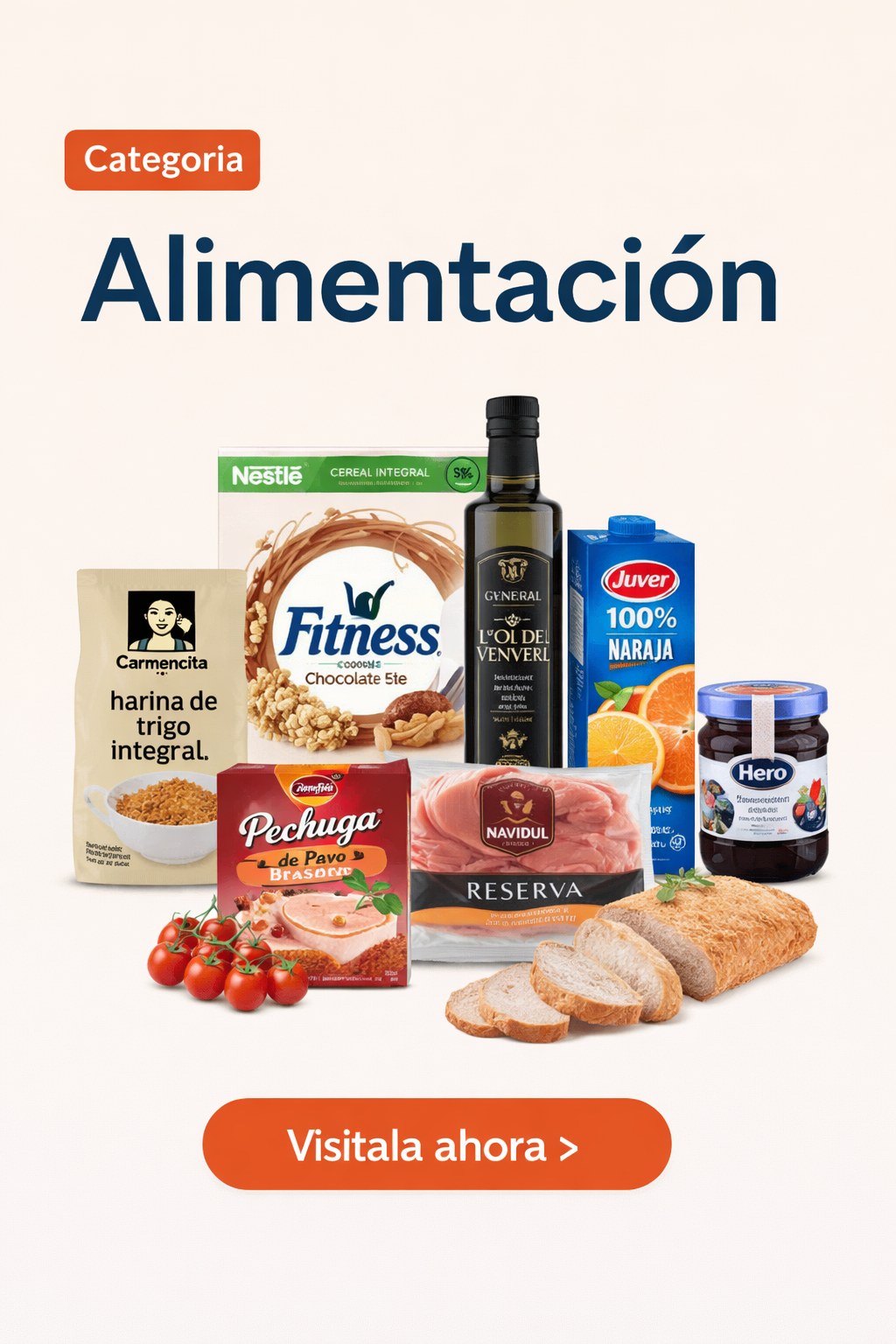 Categoria alimentación, compra online