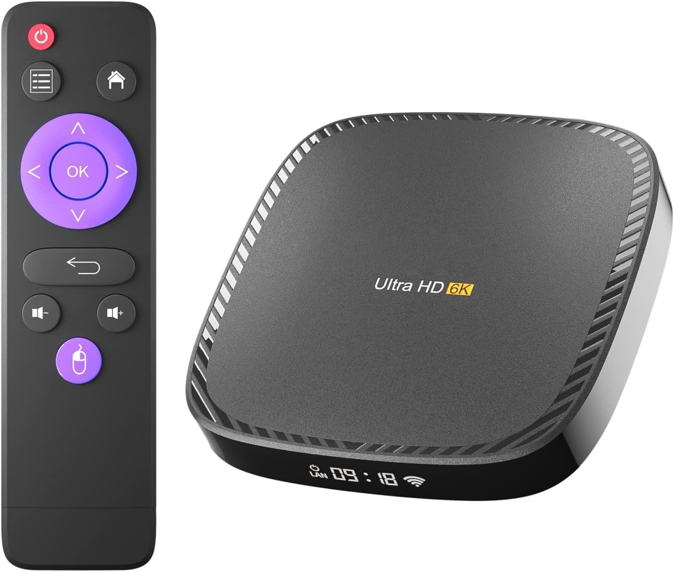 Caja de Android TV, Caja de TV inteligente 4GB