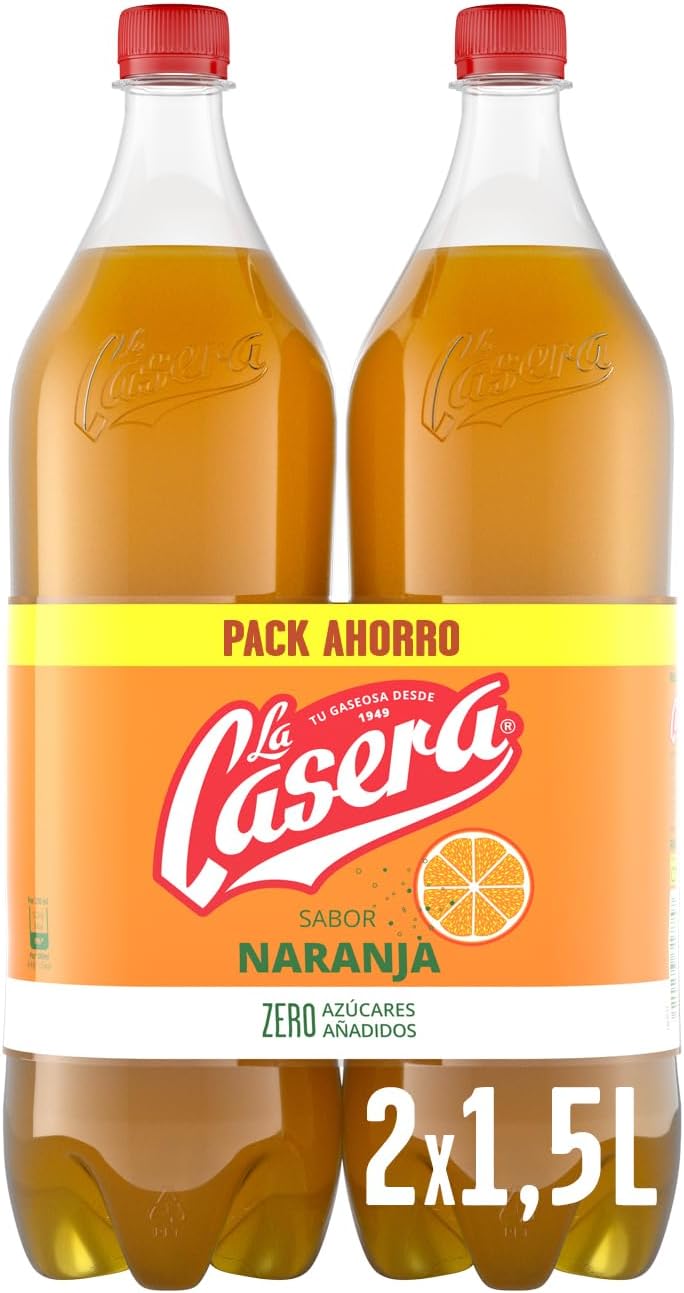 La Casera® Naranja, Naranja Espumoso La Casera® Naranja, Naranja Espumoso