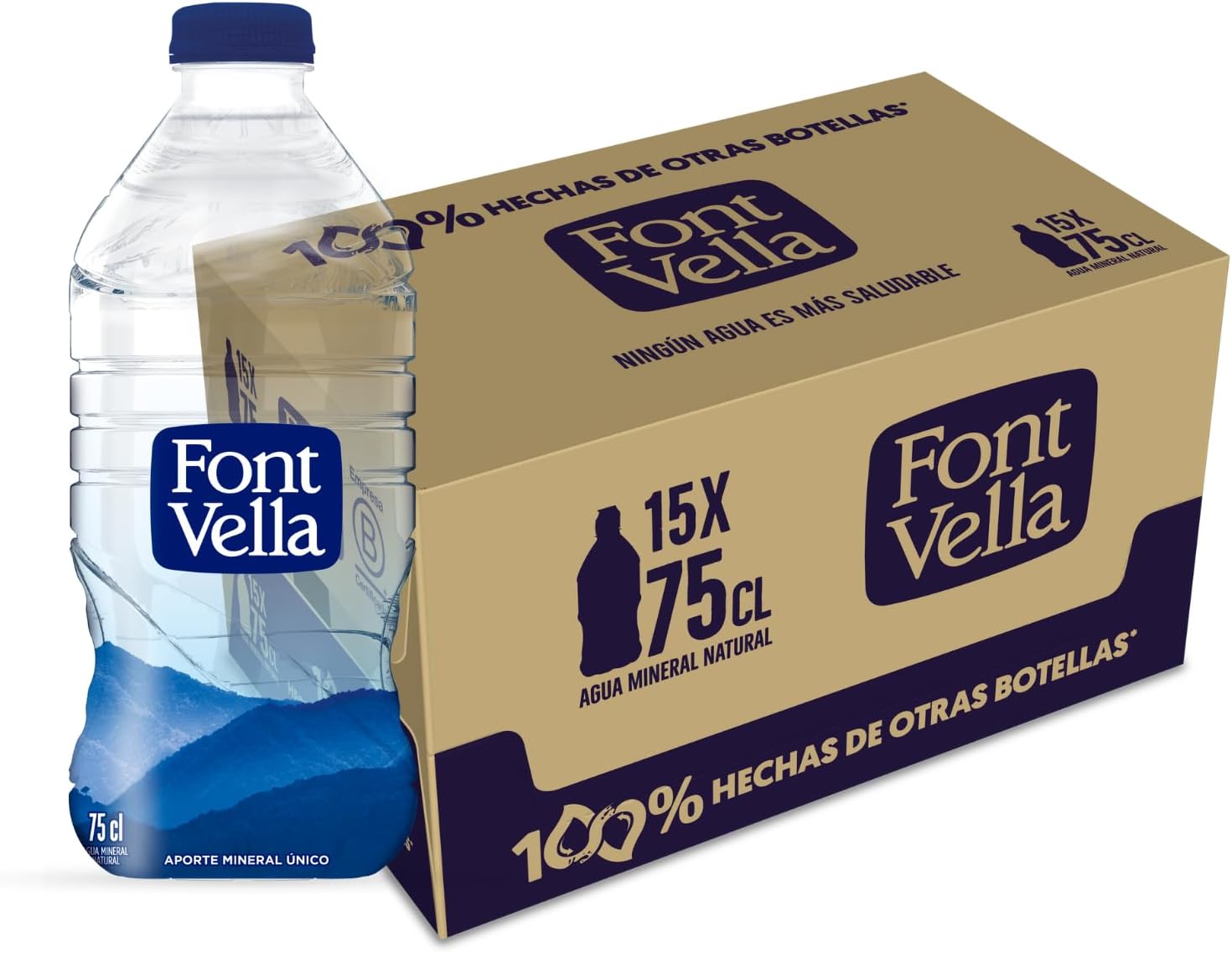 Agua Mineral Natural Font Vella