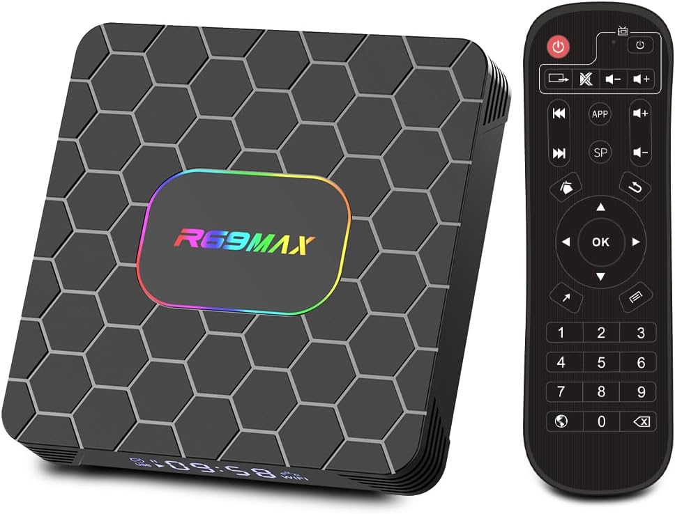 Caja de TV Android 14.0, Caja de TV 4GB de RAM