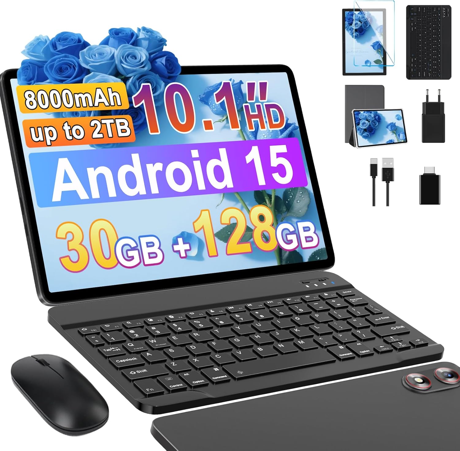 Tableta Android de 10 pulgadas 15, 30 GB Tableta Android de 10 pulgadas 15, 30 GB