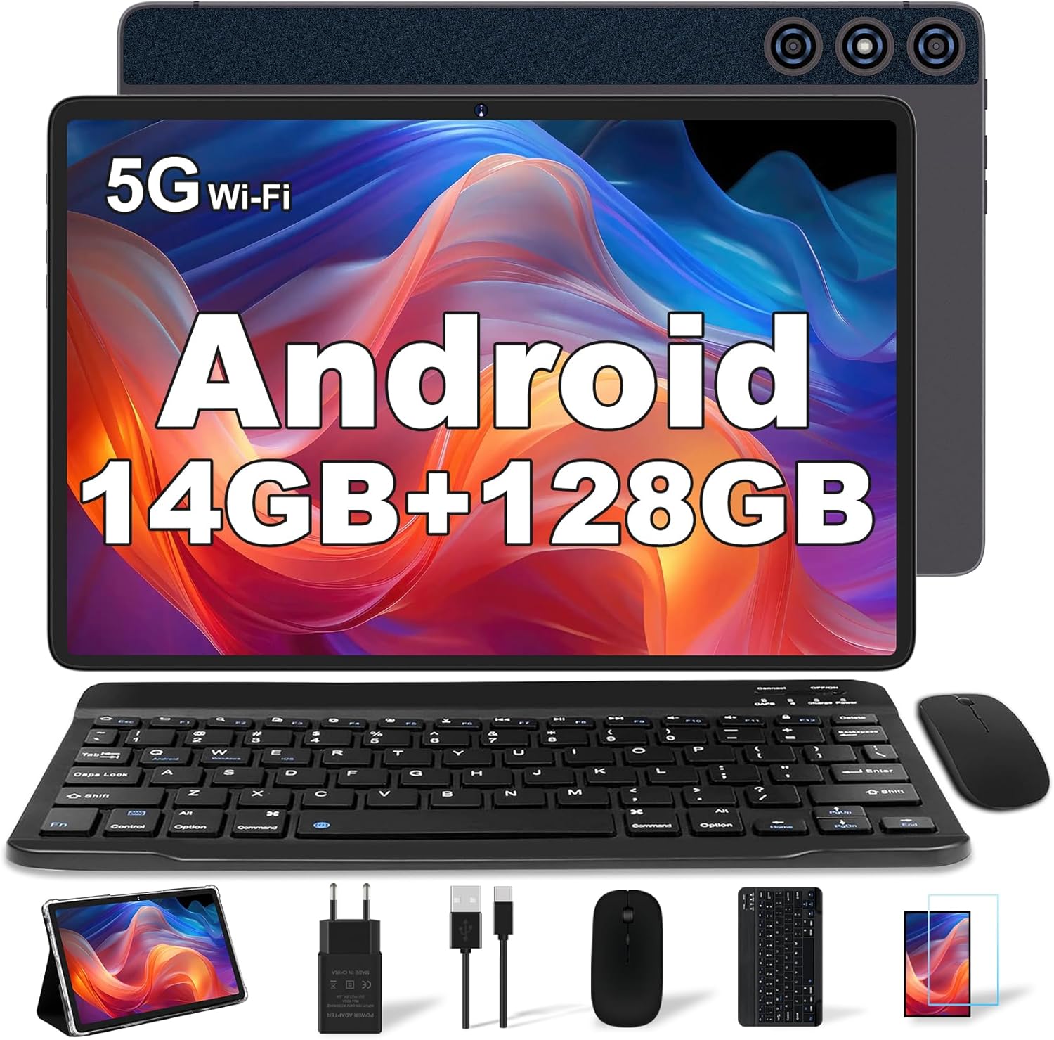 Tableta de 10 pulgadas con 14GB de RAM 128GB Tableta de 10 pulgadas con 14GB de RAM 128GB