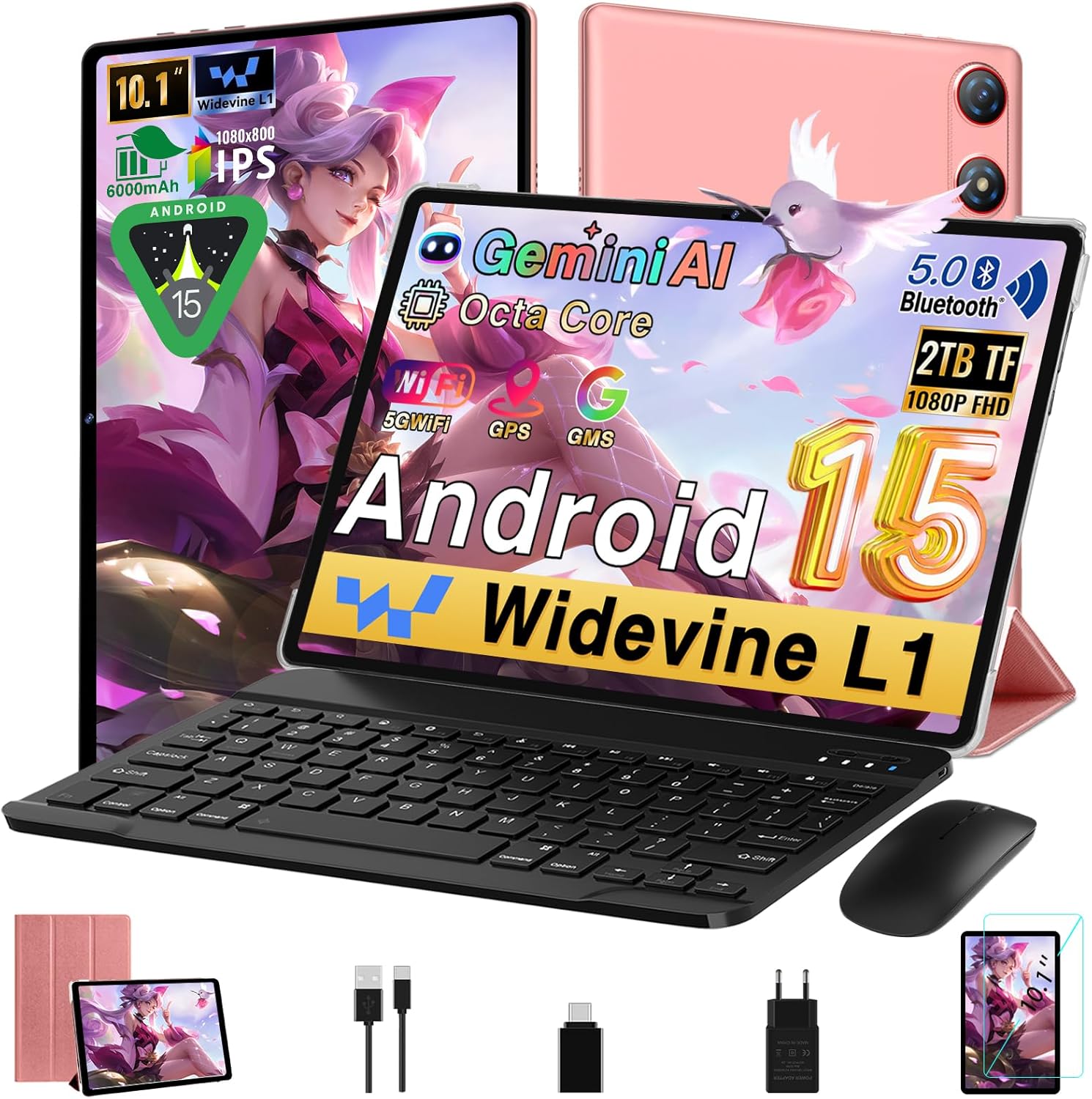 Tableta Android 15 de 10 pulgadas y 30 GB Tableta Android 15 de 10 pulgadas y 30 GB