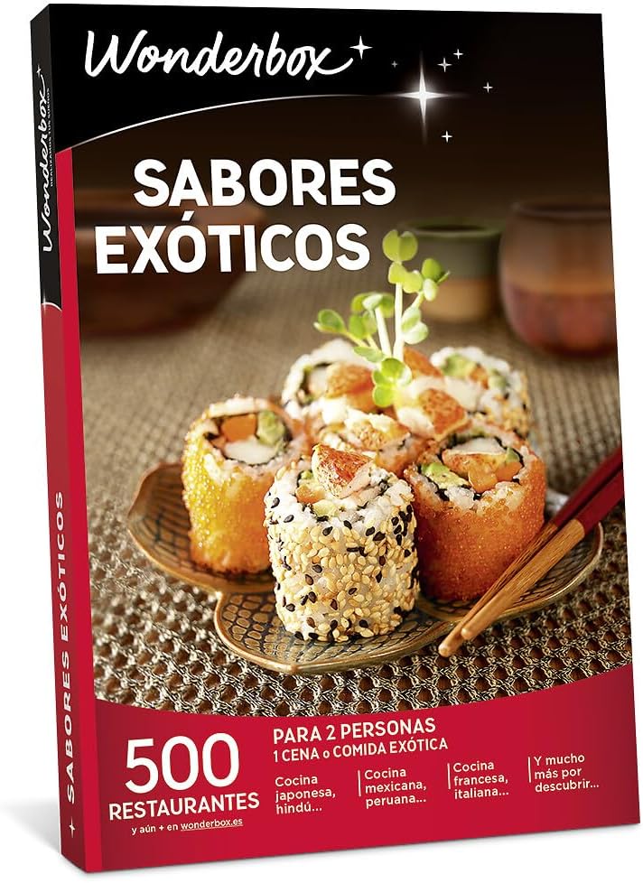 Caja Regalo - Sabores exóticos