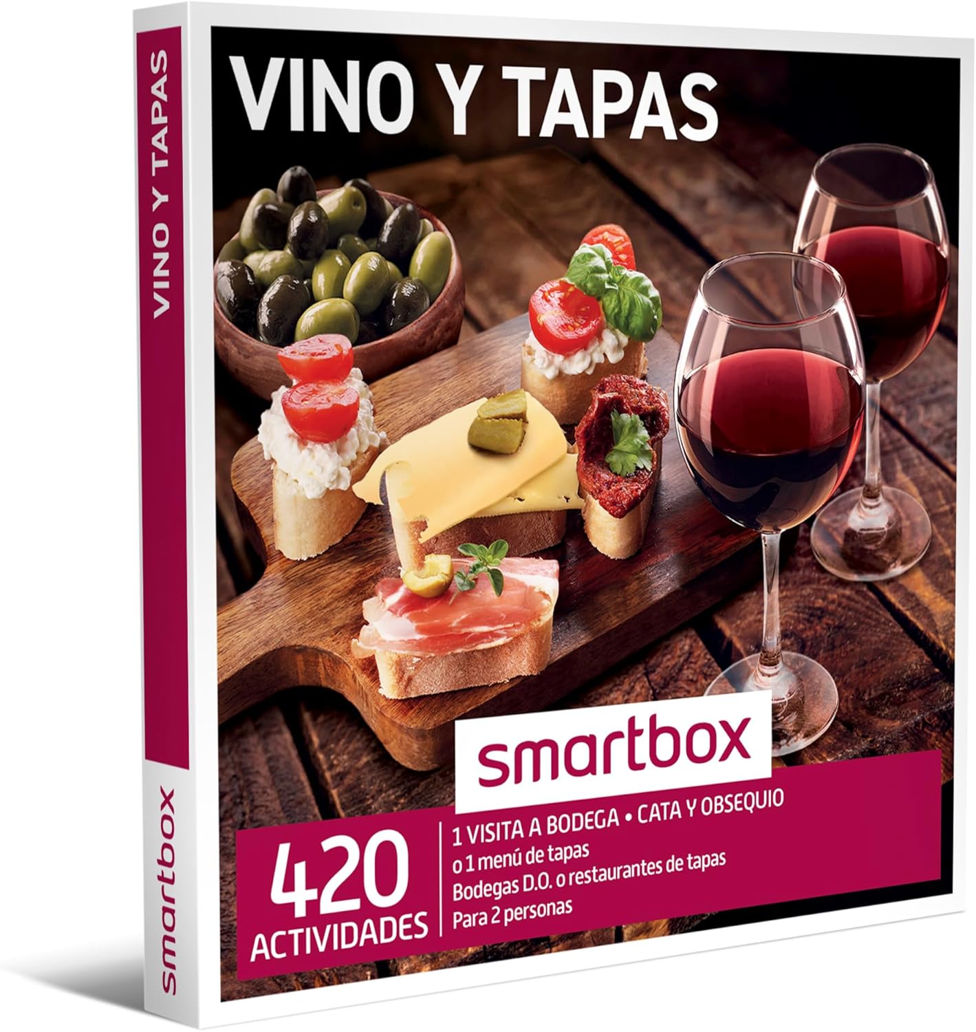 Caja Regalo Vino y Tapas