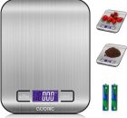 Basculas de Cocina 2024 Adoric plateada.