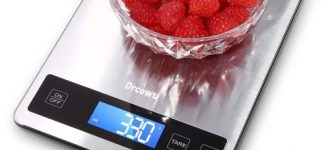 Bascula Cocina Digital de 15 kg Drcowu Báscula de cocina digital
